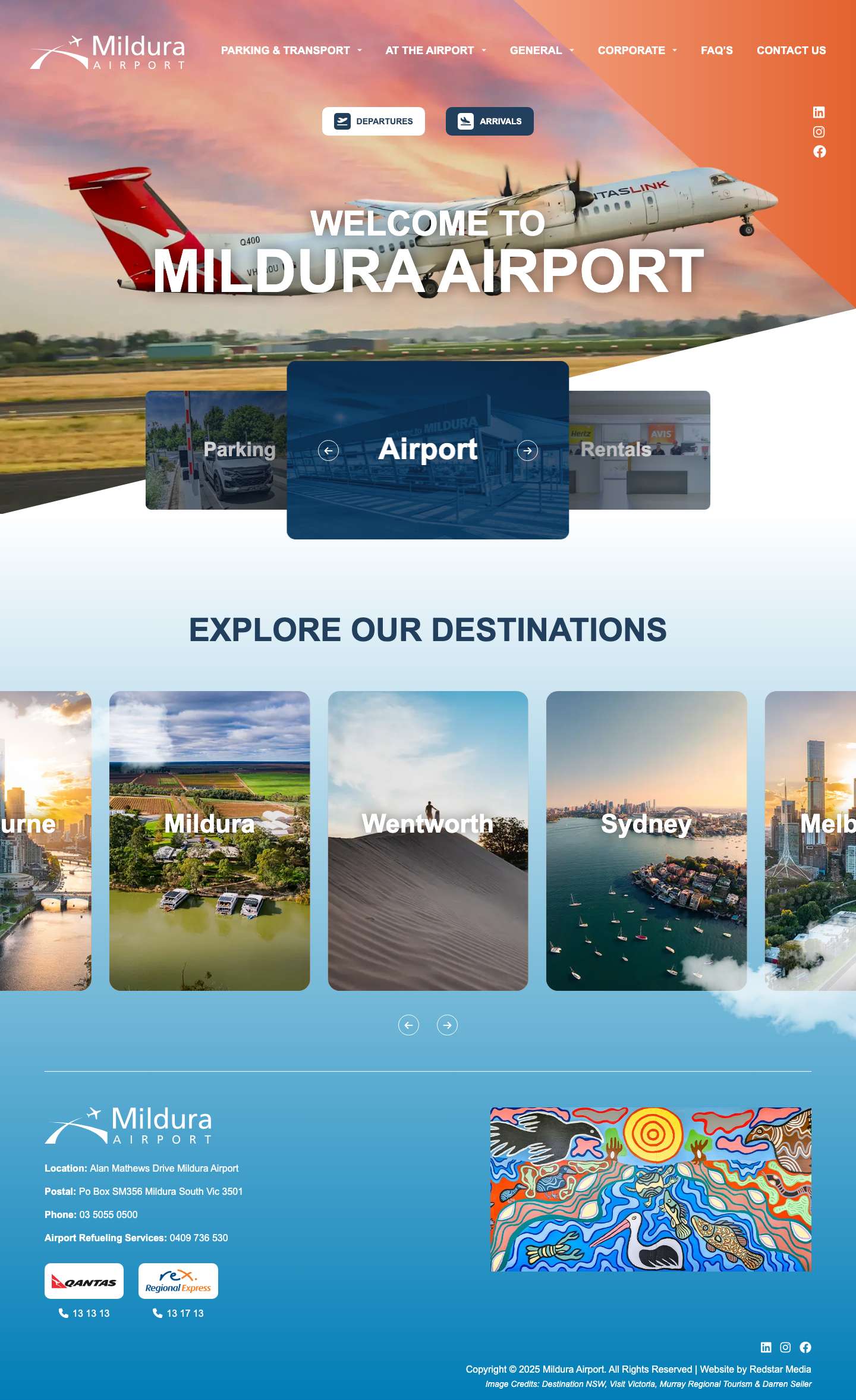 Mildura Airport - Full Screenshot