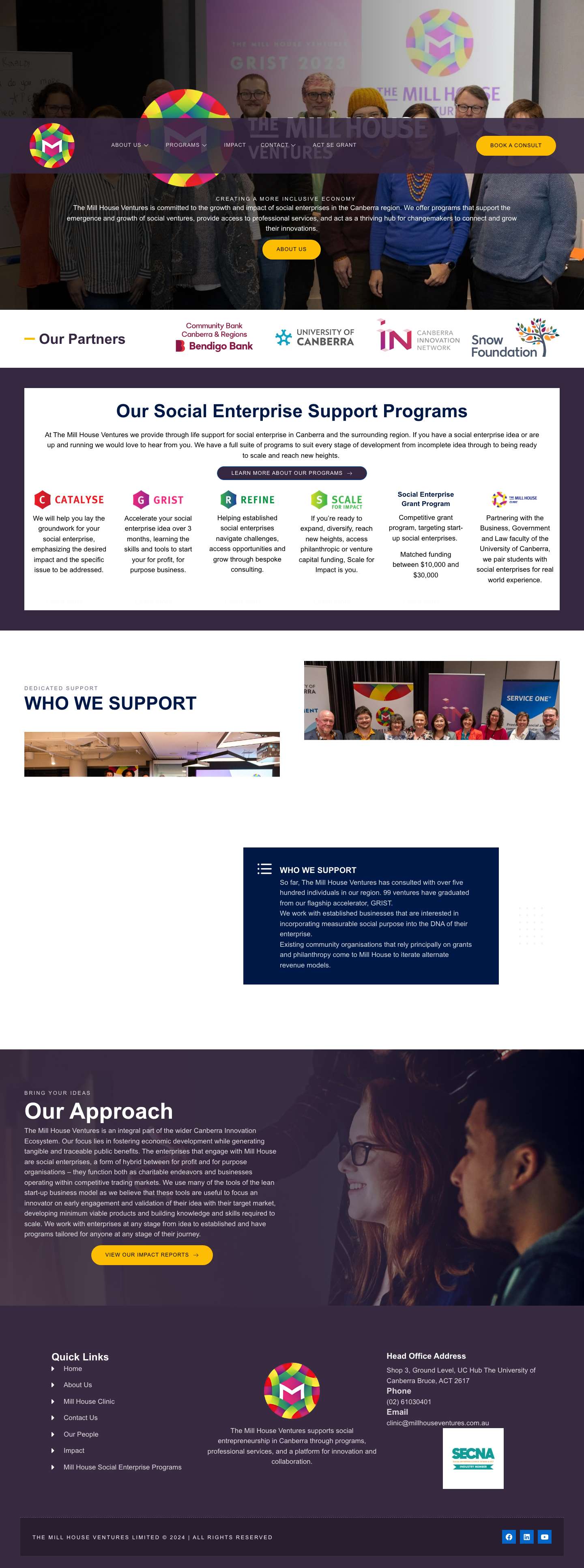 The Mill House Ventures – Limited - Full Screenshot