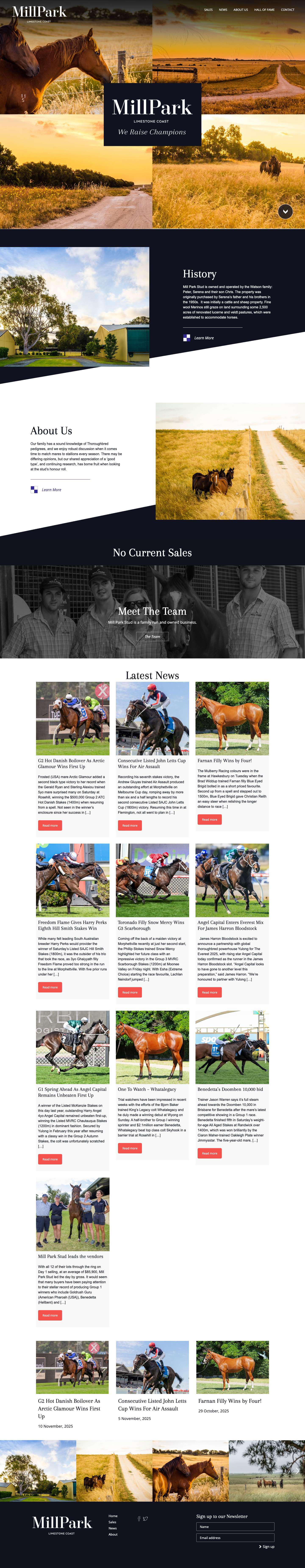 Home - Mill Park - Full Screenshot