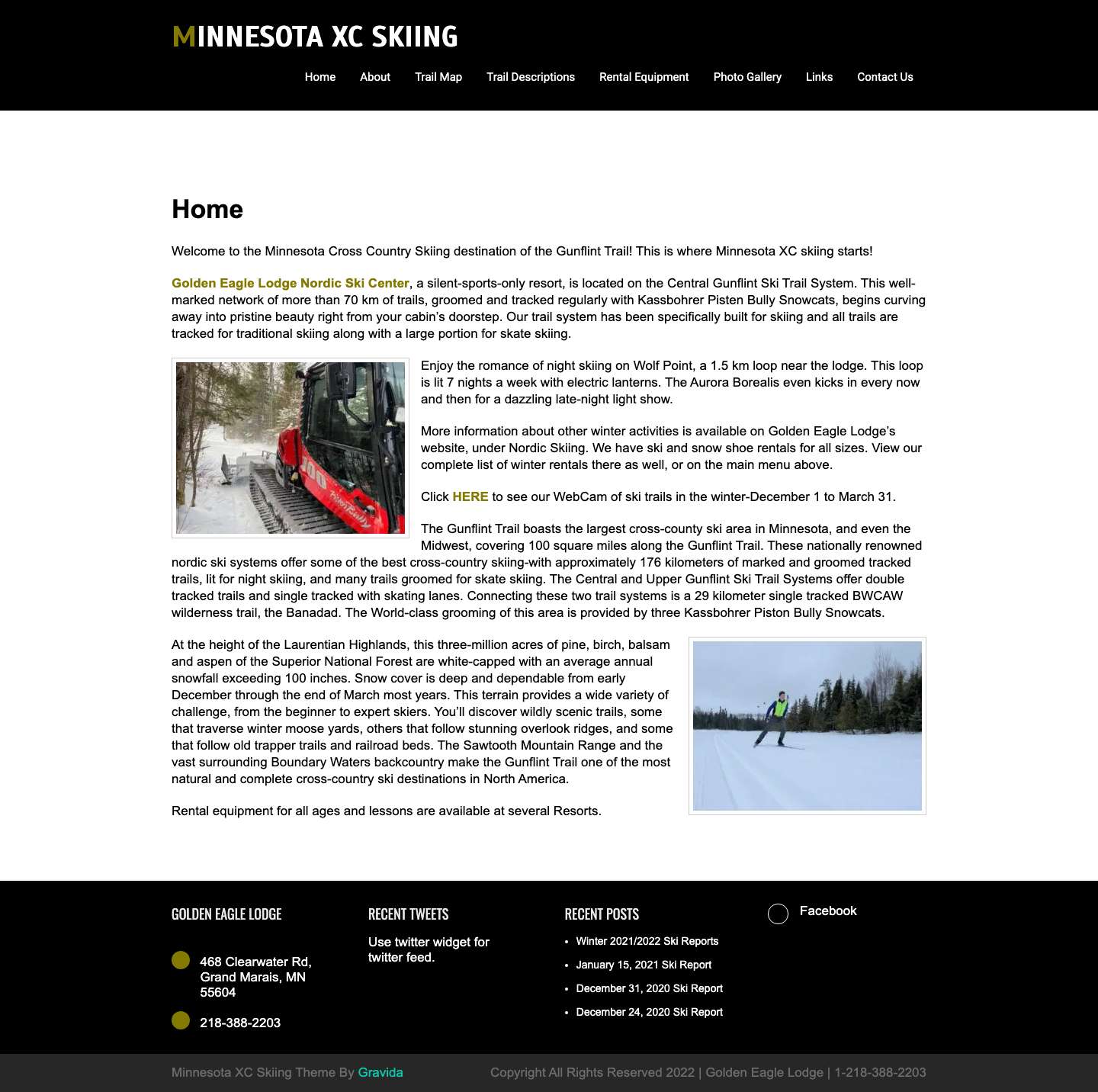 Minnesota XC Skiing - Full Screenshot