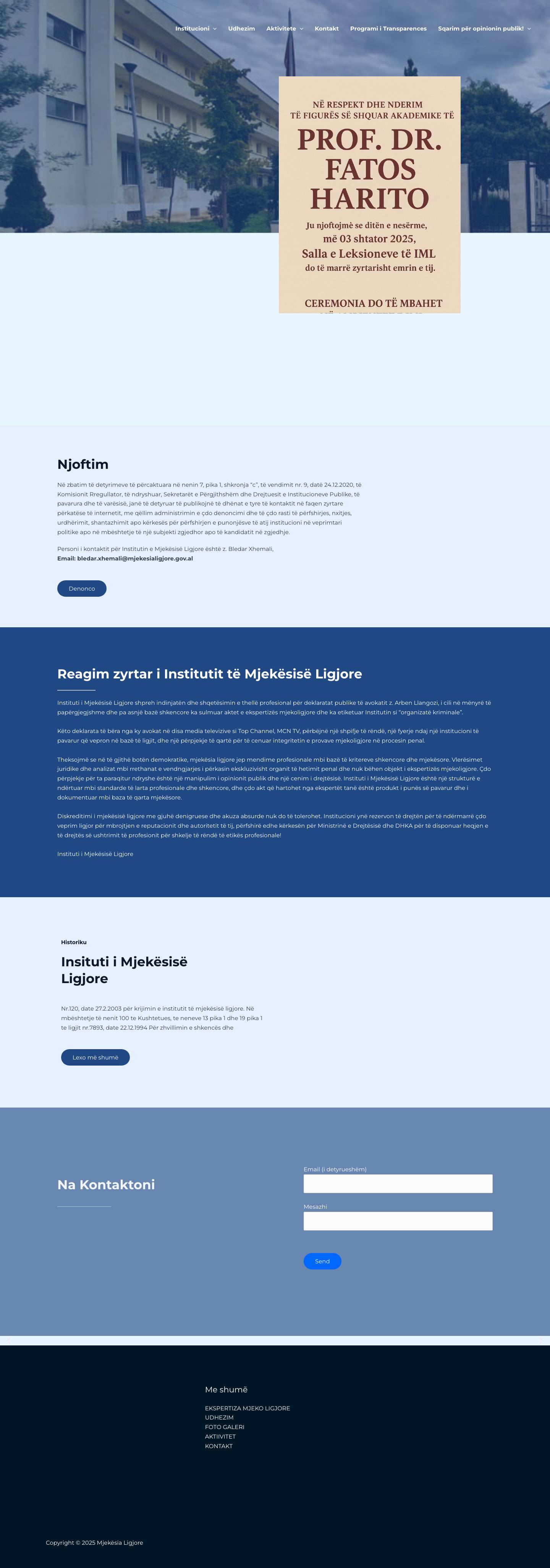 Mjekësia Ligjore - Full Screenshot