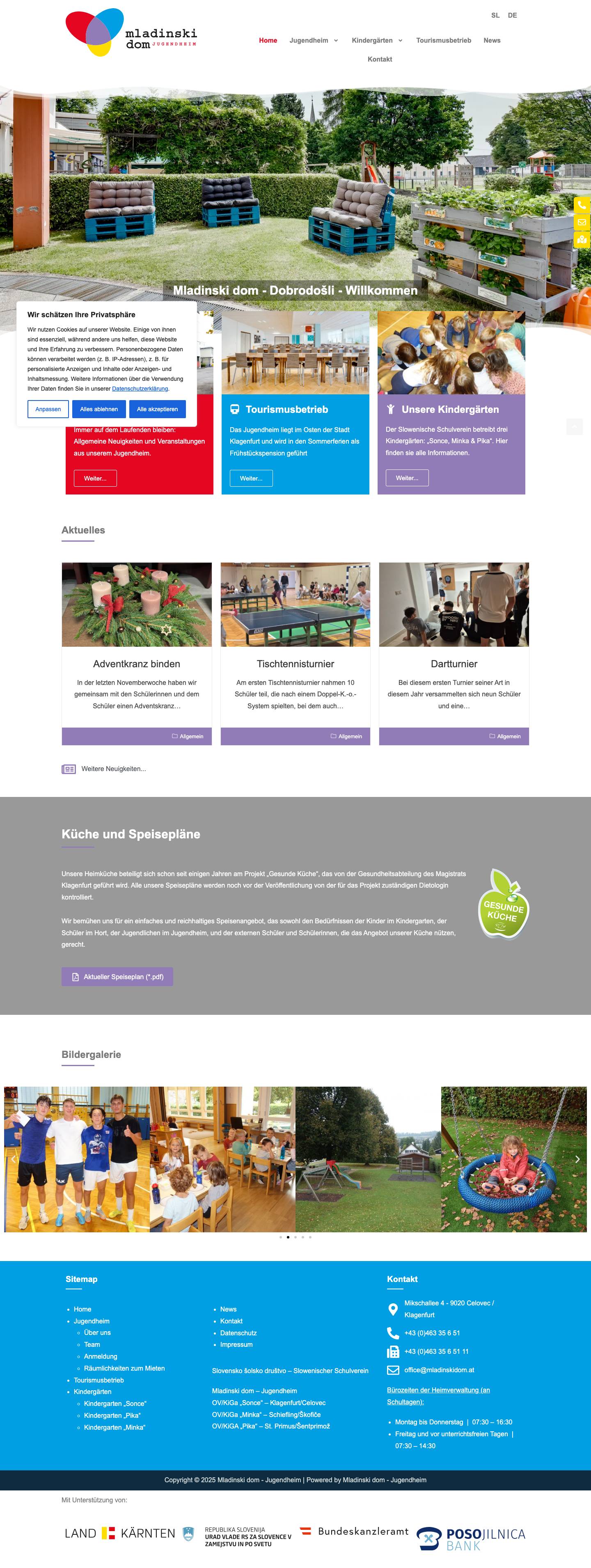Mladinski dom – Jugendheim - Full Screenshot
