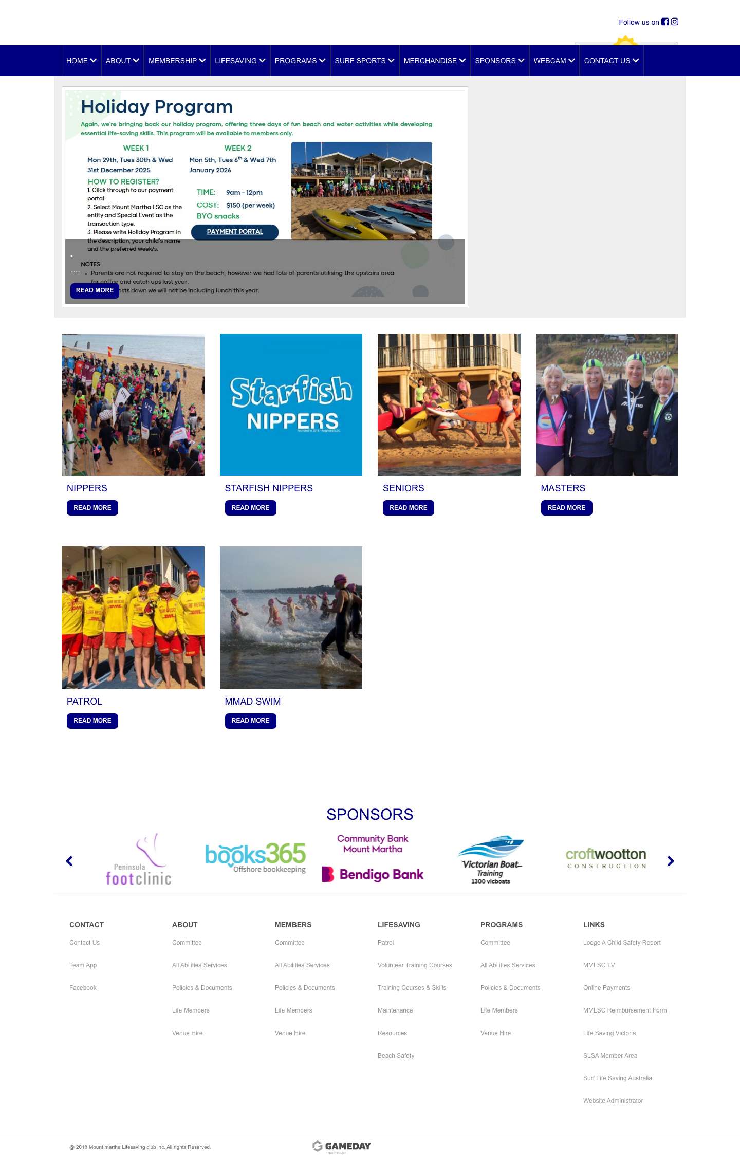 Mount Martha | Life Saving Club - Full Screenshot