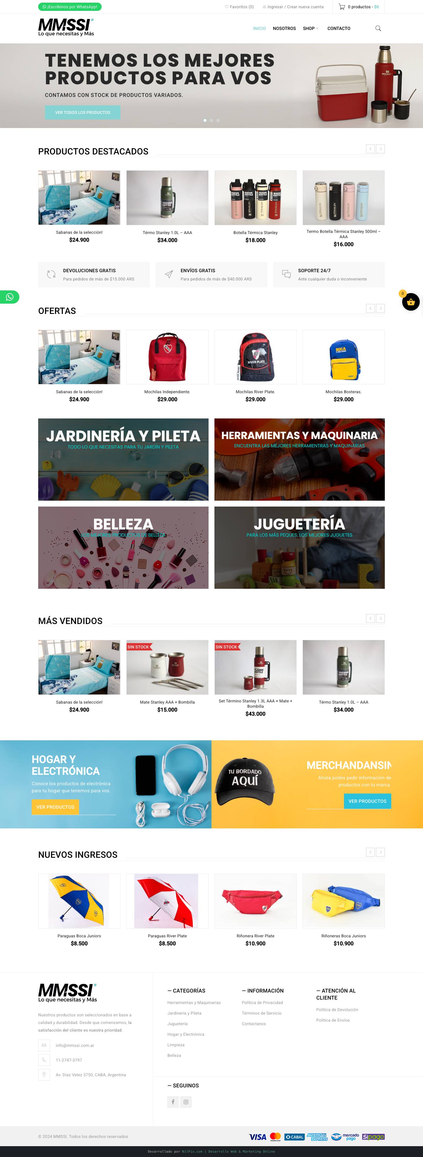 MMSSI | Lo que necesitas y Más - Full Screenshot