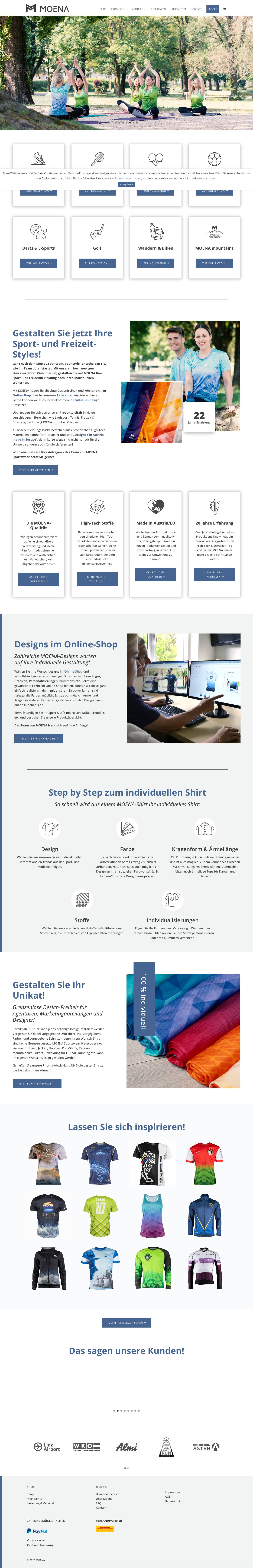 Home | www.moena.at - Full Screenshot