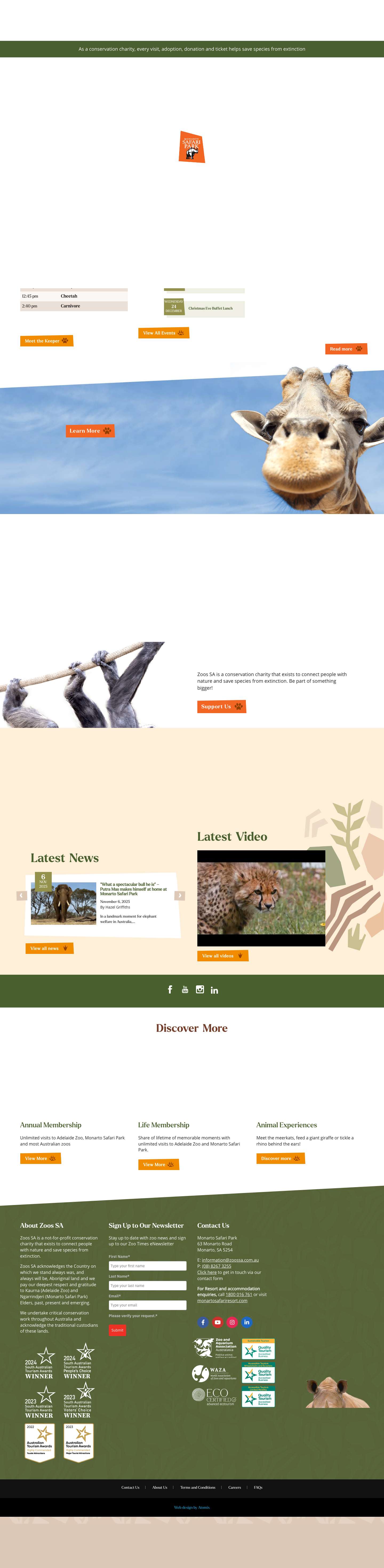 Monarto Safari Park - The wild is calling - Full Screenshot