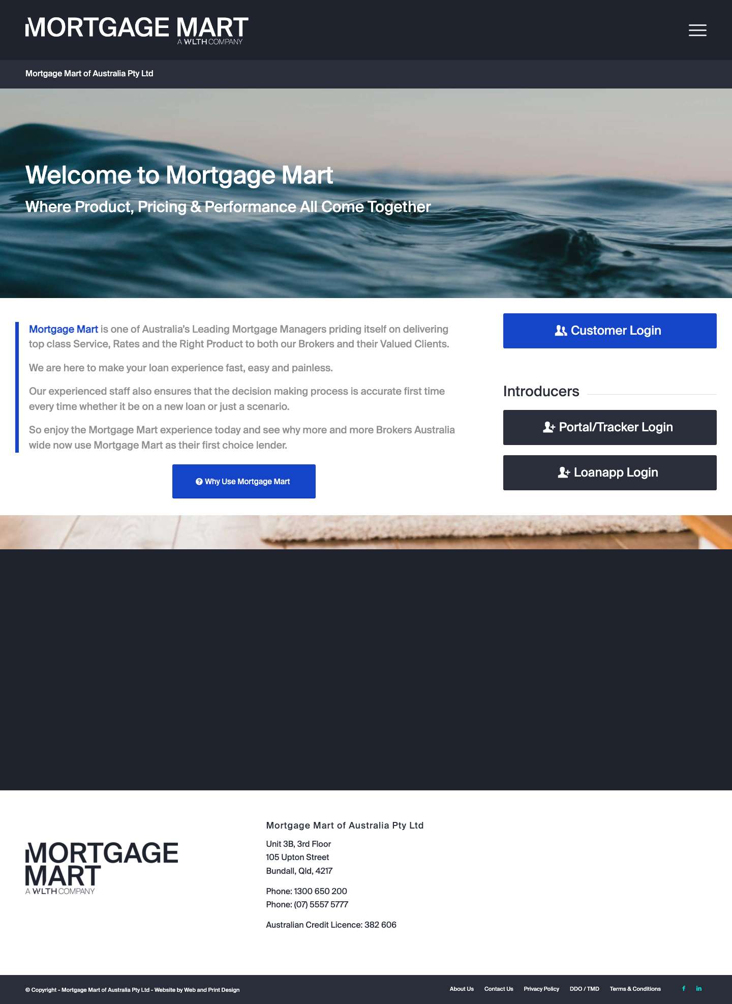 Mortgage Mart of Australia Pty Ltd - Mortgage Mart of Australia Pty Ltd - Full Screenshot