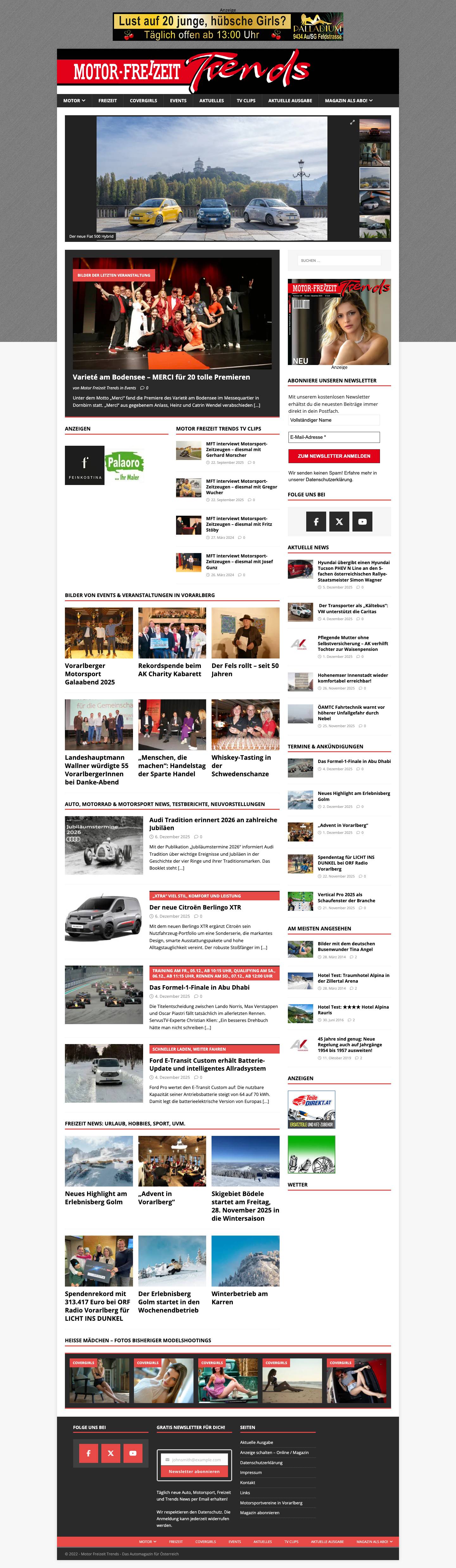 Motor-Freizeit-Trends.at - Full Screenshot