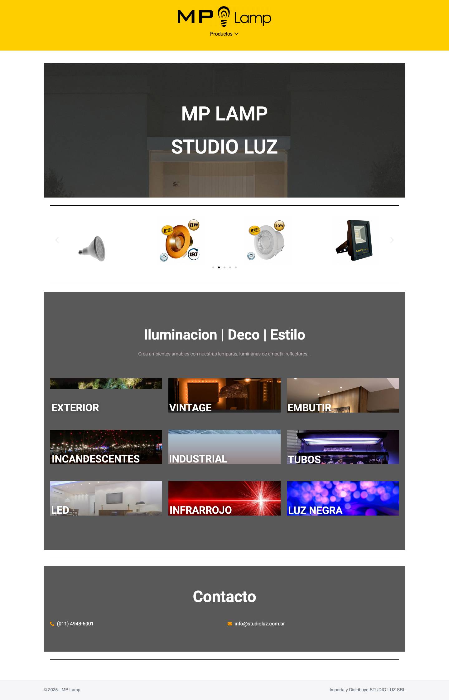 Studio Luz • MP Lamp - Full Screenshot