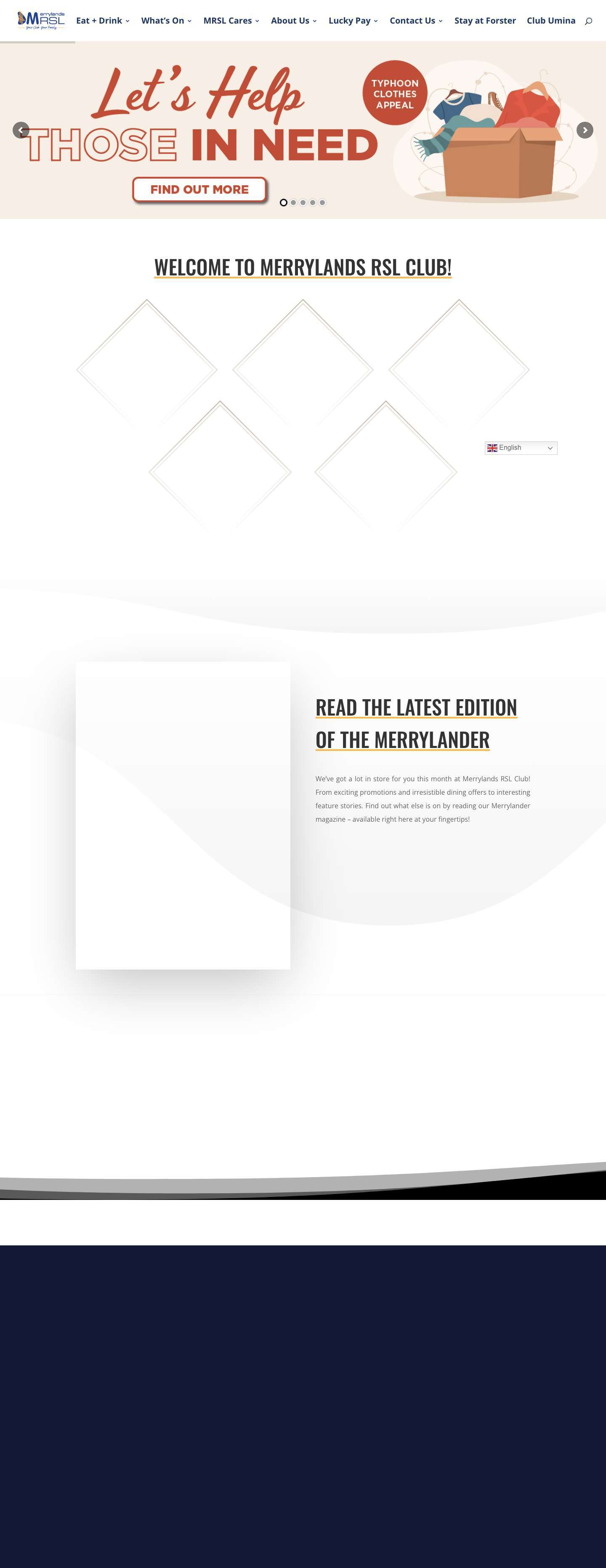 Merrylands RSL Club | Merrylands NSW 2160 - Full Screenshot