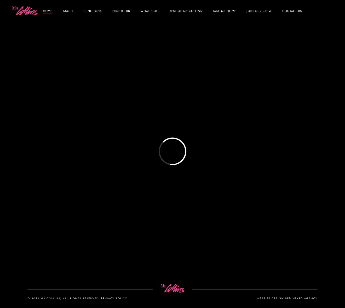 Ms Collins: Melbourne’s Premier Venue for Corporate, Private Events & Hens - Full Screenshot