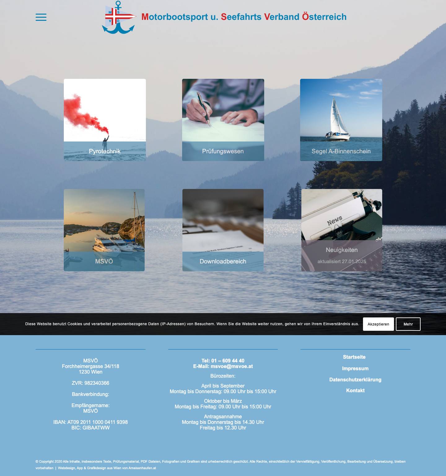 Startseite - MSVOE - Full Screenshot