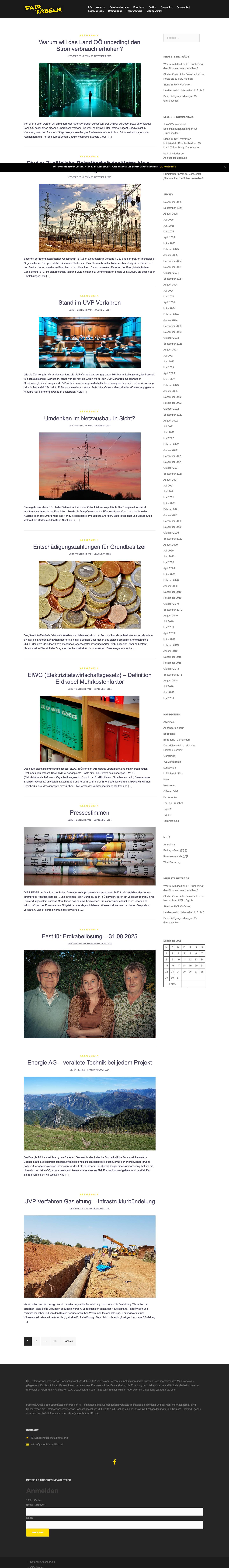 Mühlviertel 110kV - - Full Screenshot