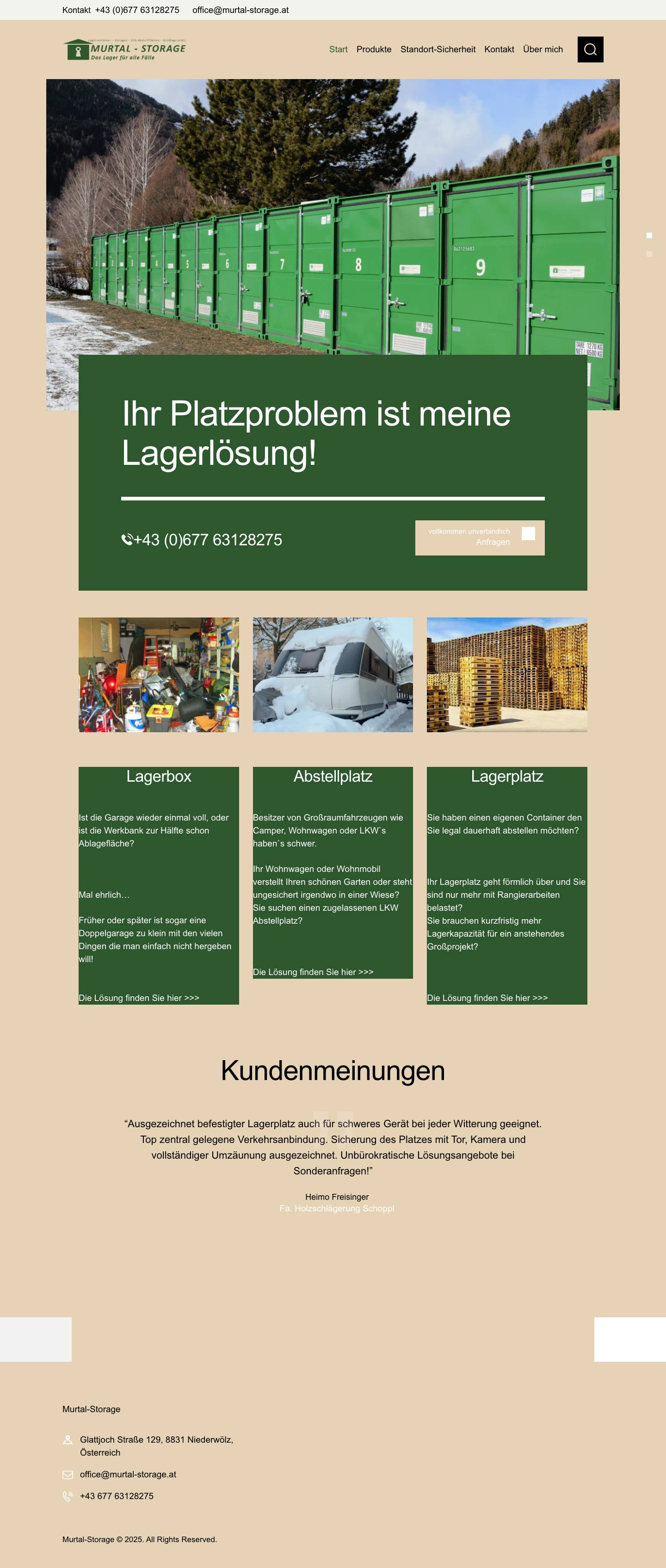 Murtal-Storage – Das Lager für alle Fälle! - Full Screenshot