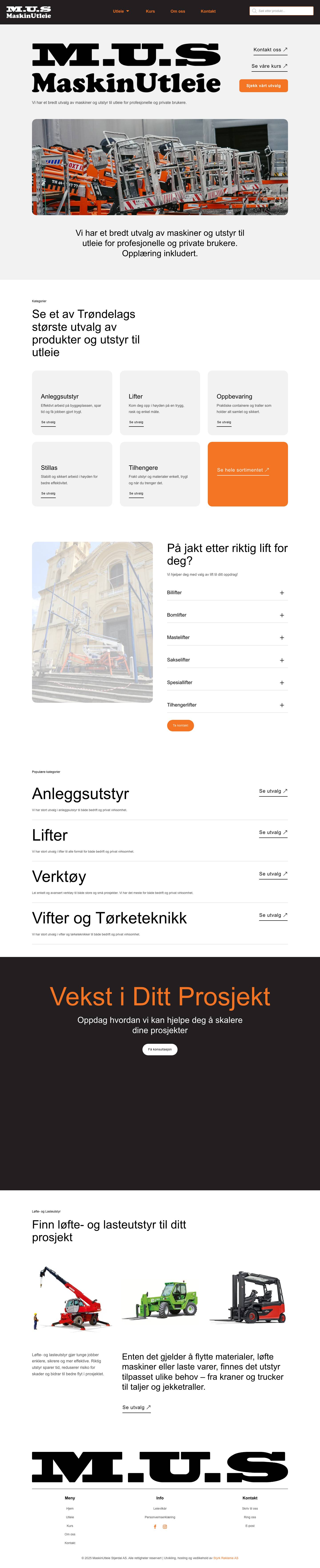 Home | M.U.S - Full Screenshot