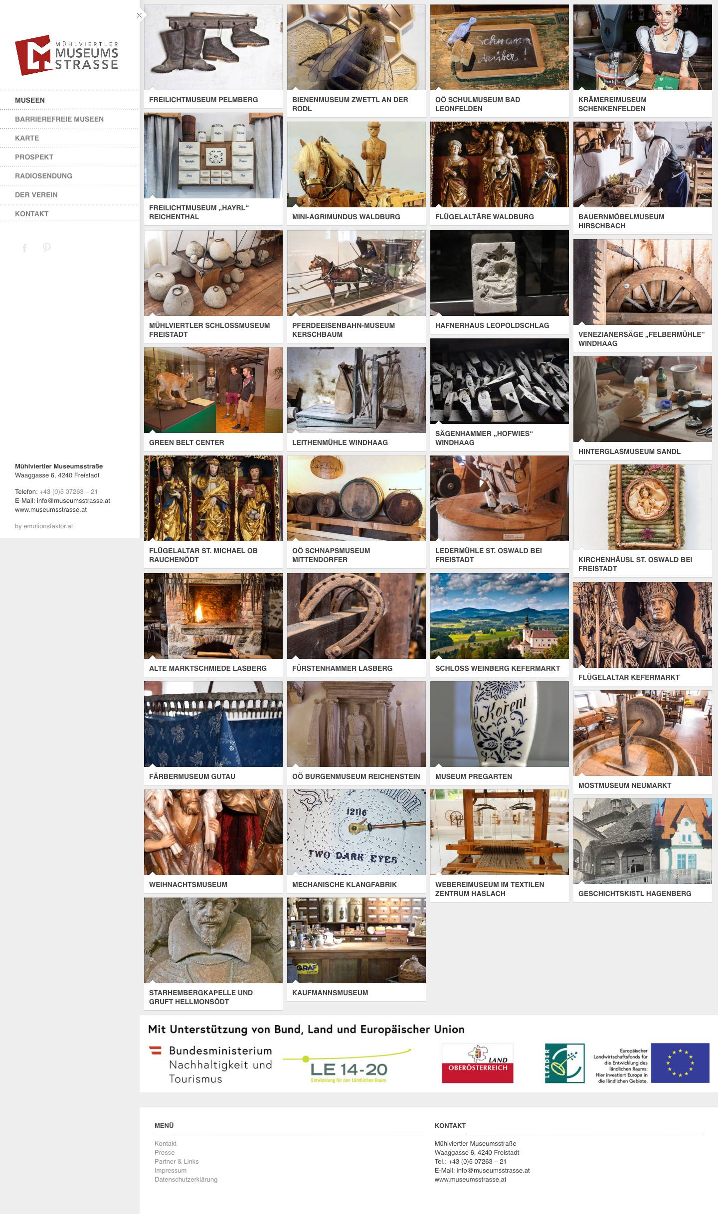 Mühlviertler Museumsstraße - Mühlviertler Museumsstraße - Full Screenshot
