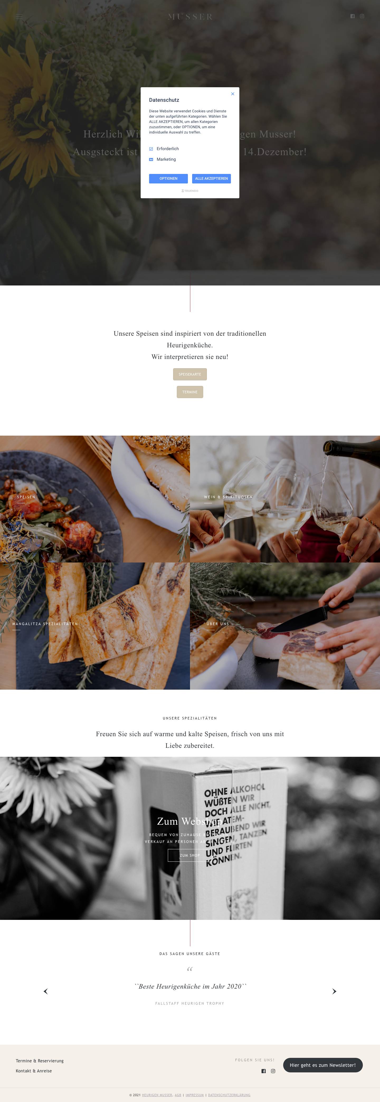 Heurigen Musser – Musser - Full Screenshot