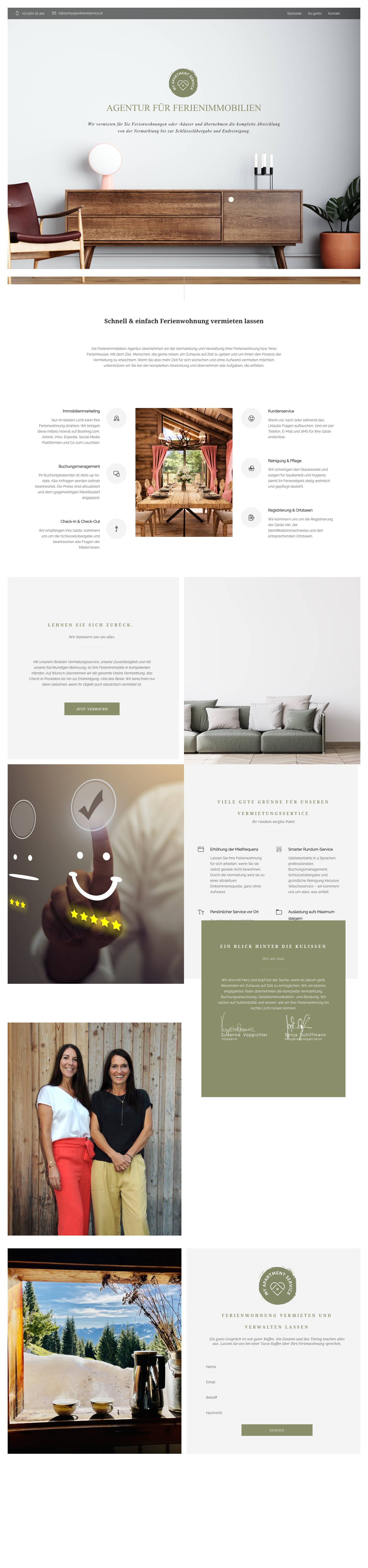 My Apartment Service - Full Screenshot