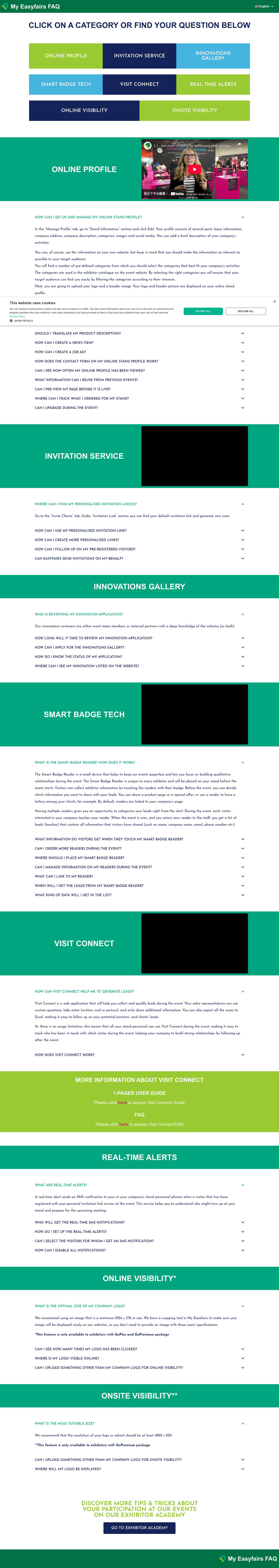 My Easyfairs FAQEasyFairs-iconEasyFairs-icon - Full Screenshot