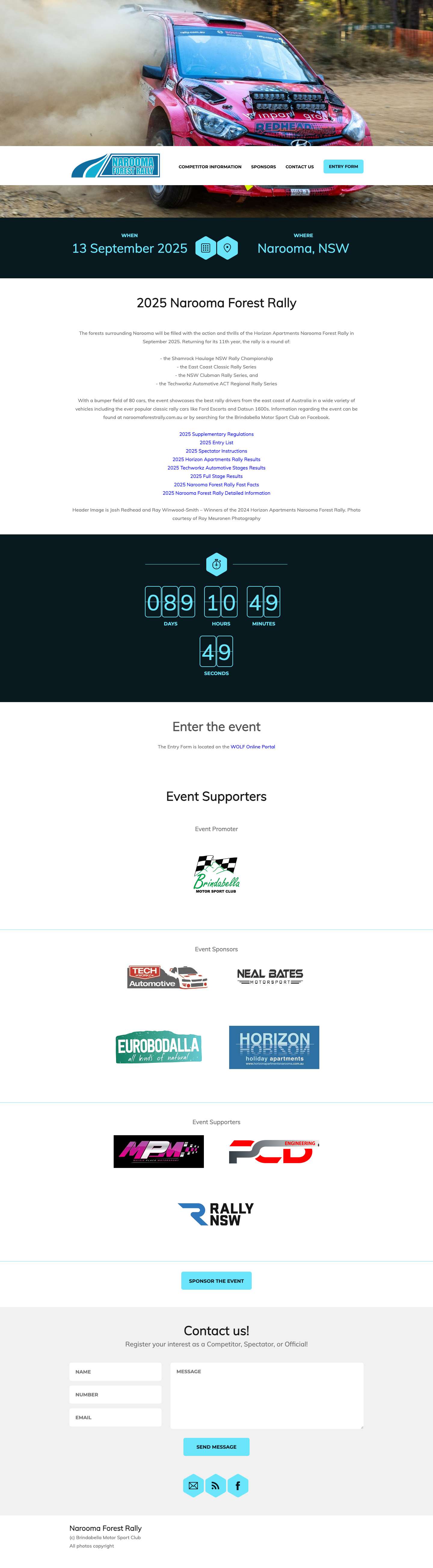 Narooma Forest Rally - Full Screenshot