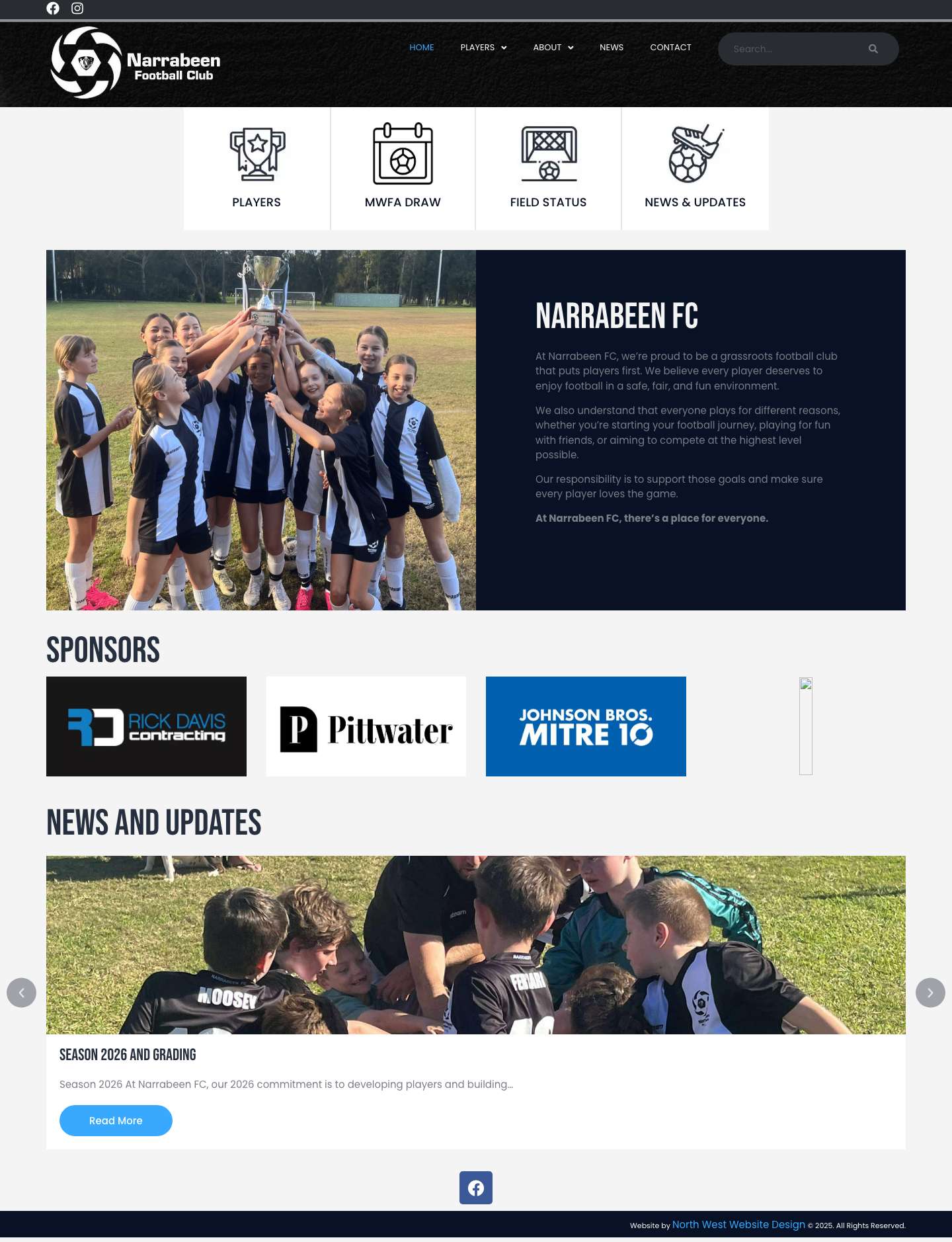 Narrabeen FC - Full Screenshot