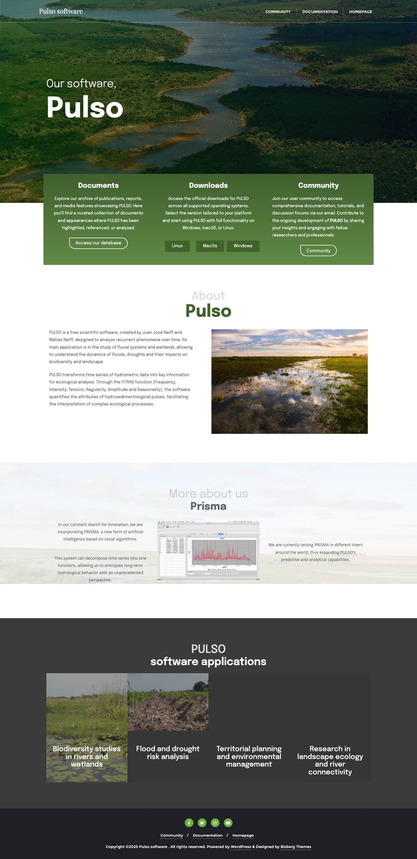 Pulso software - Full Screenshot