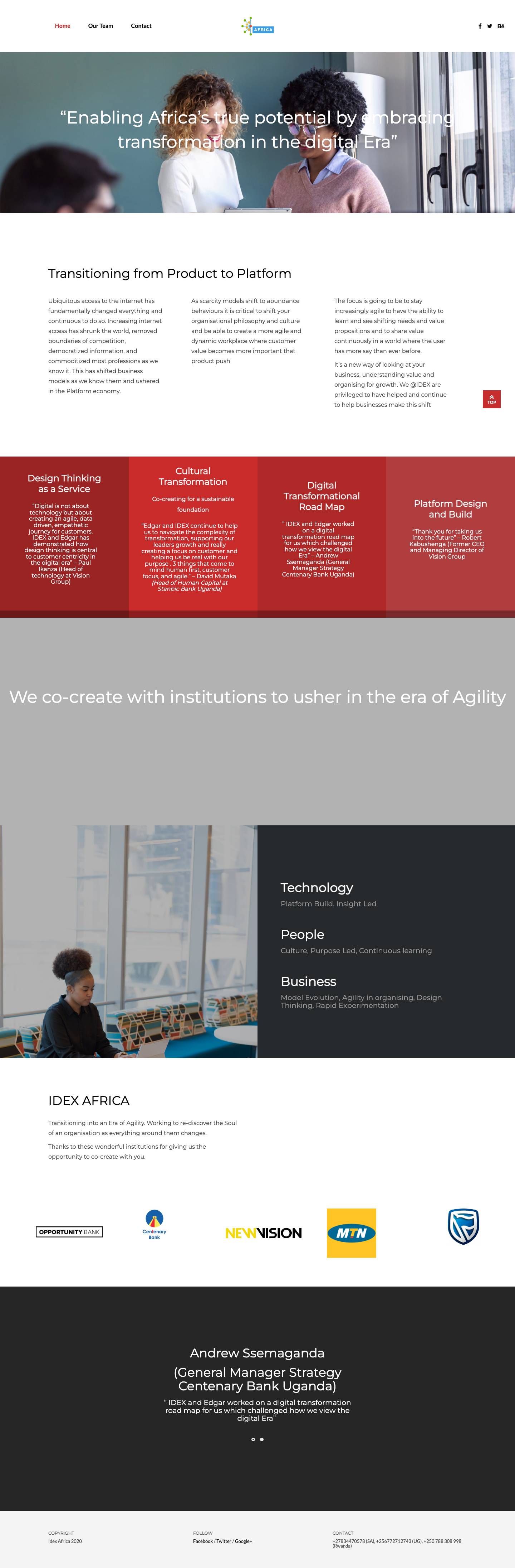 Idex Africa - Full Screenshot