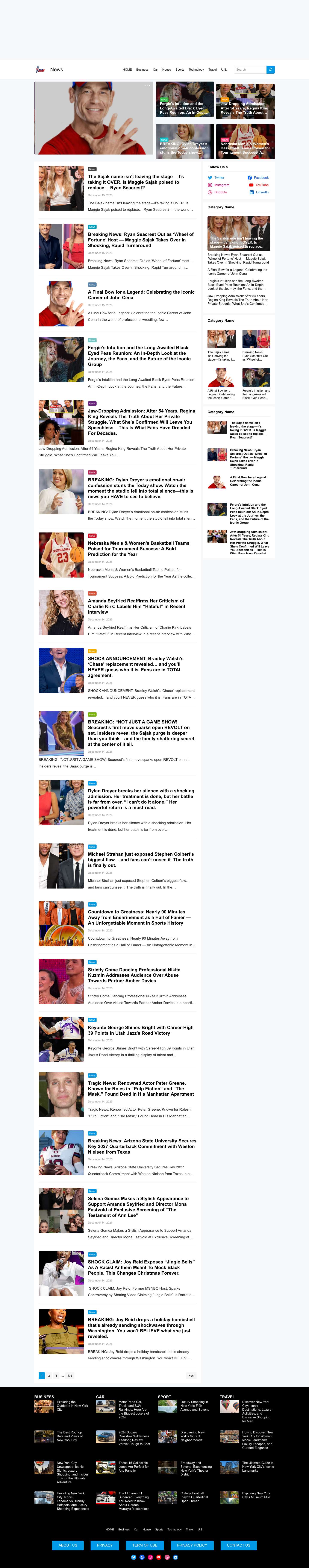 News - - Full Screenshot