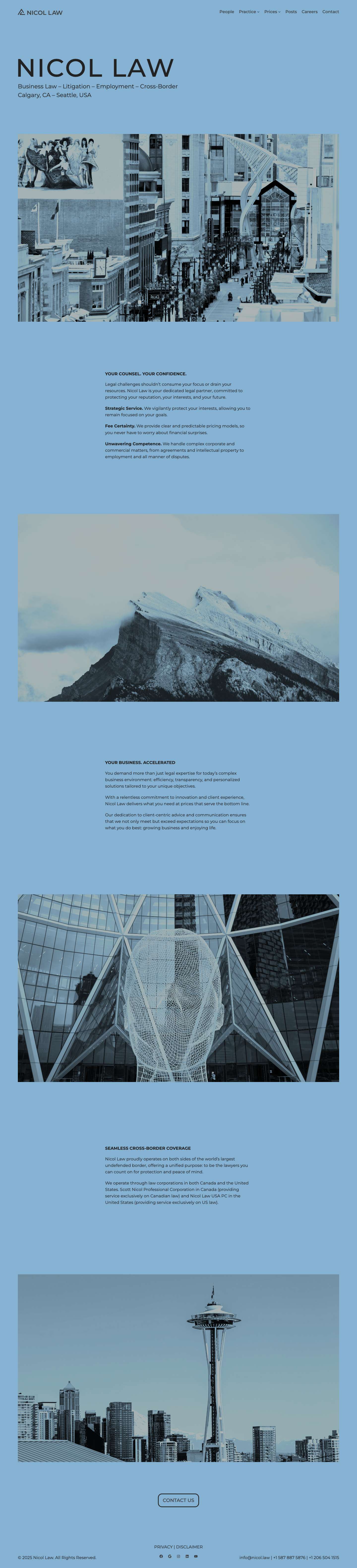 Nicol Law – Novel Legal Service - Full Screenshot