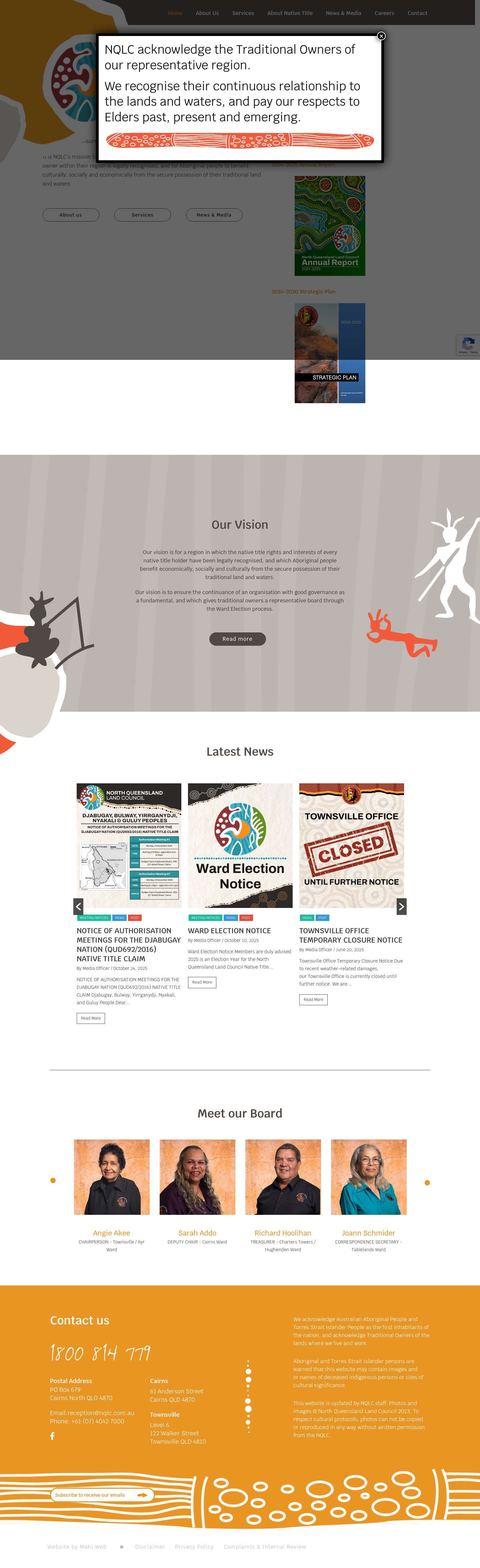 Home - North Queensland - Full Screenshot