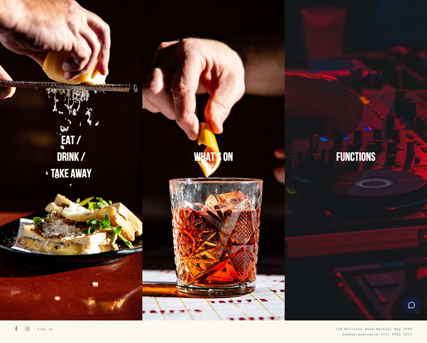 The Oaks Hotel Neutral Bay » Great steaks, craft beers & functions - Full Screenshot