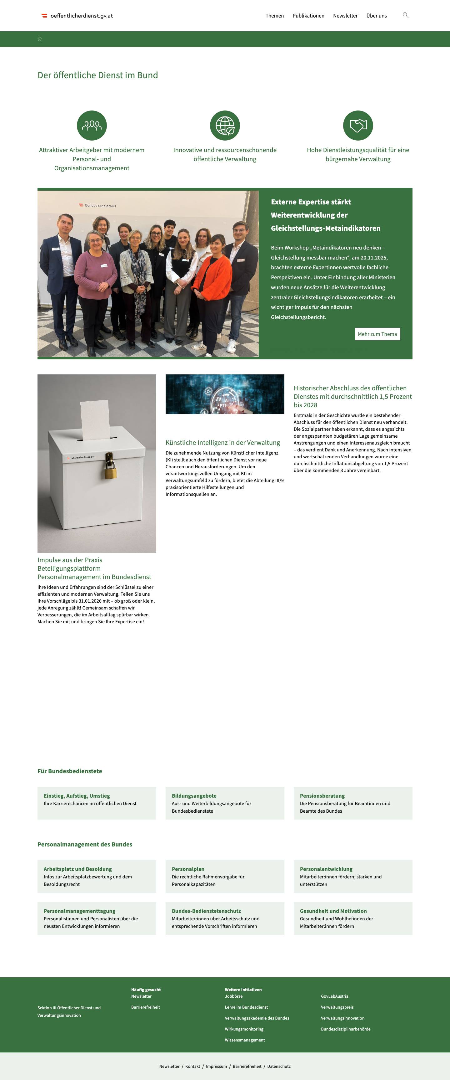 Öffentlicher Dienst - Full Screenshot