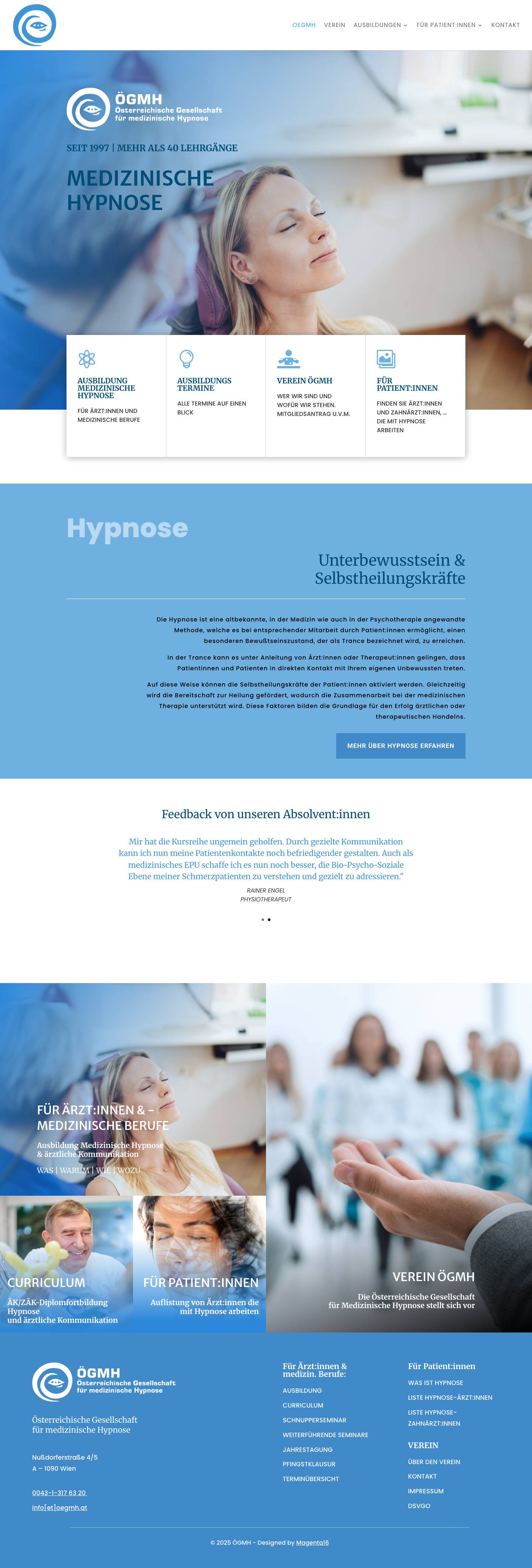 OEGMH - oegmh.at - Full Screenshot