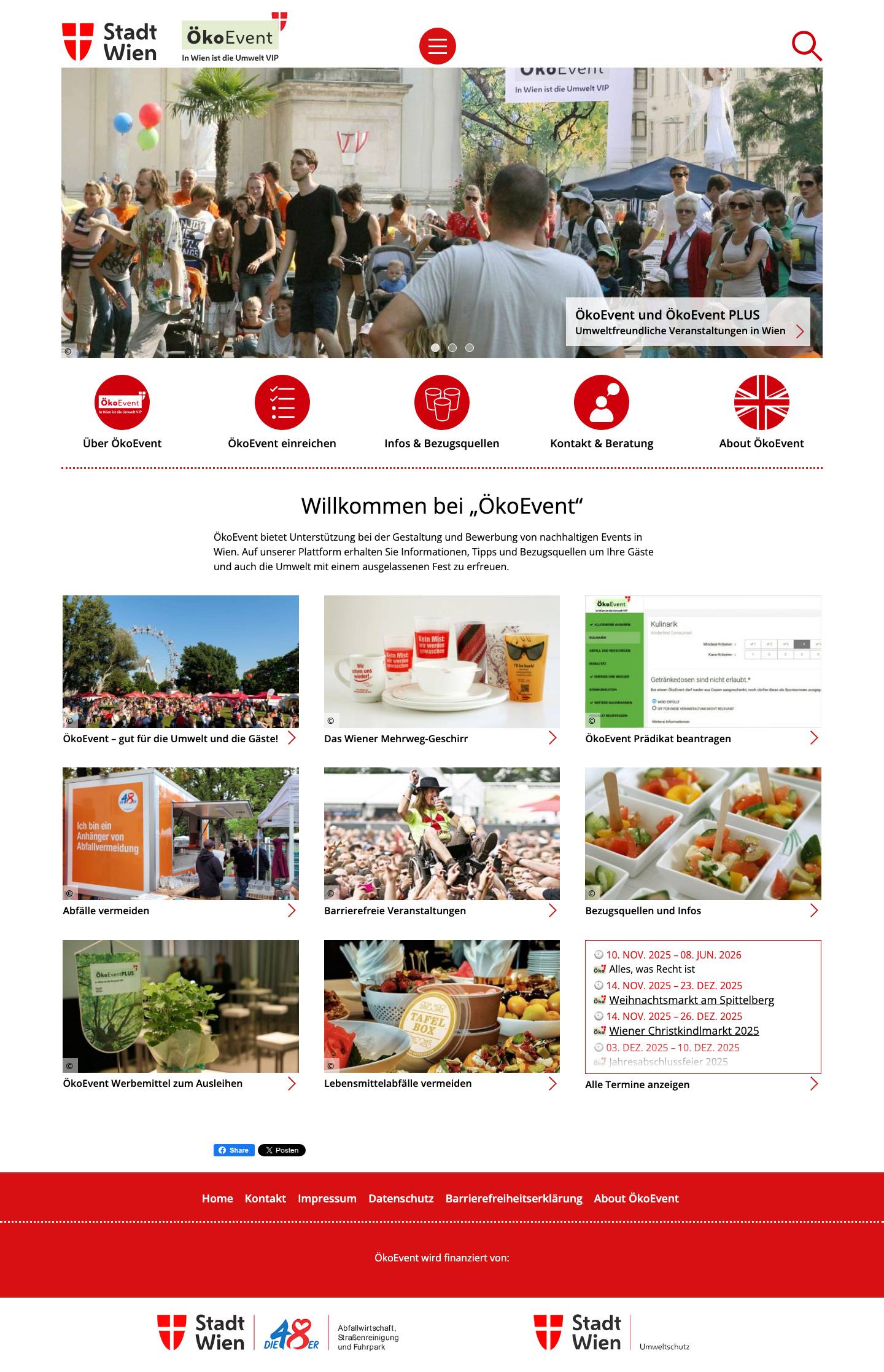 ÖkoEvent - Full Screenshot