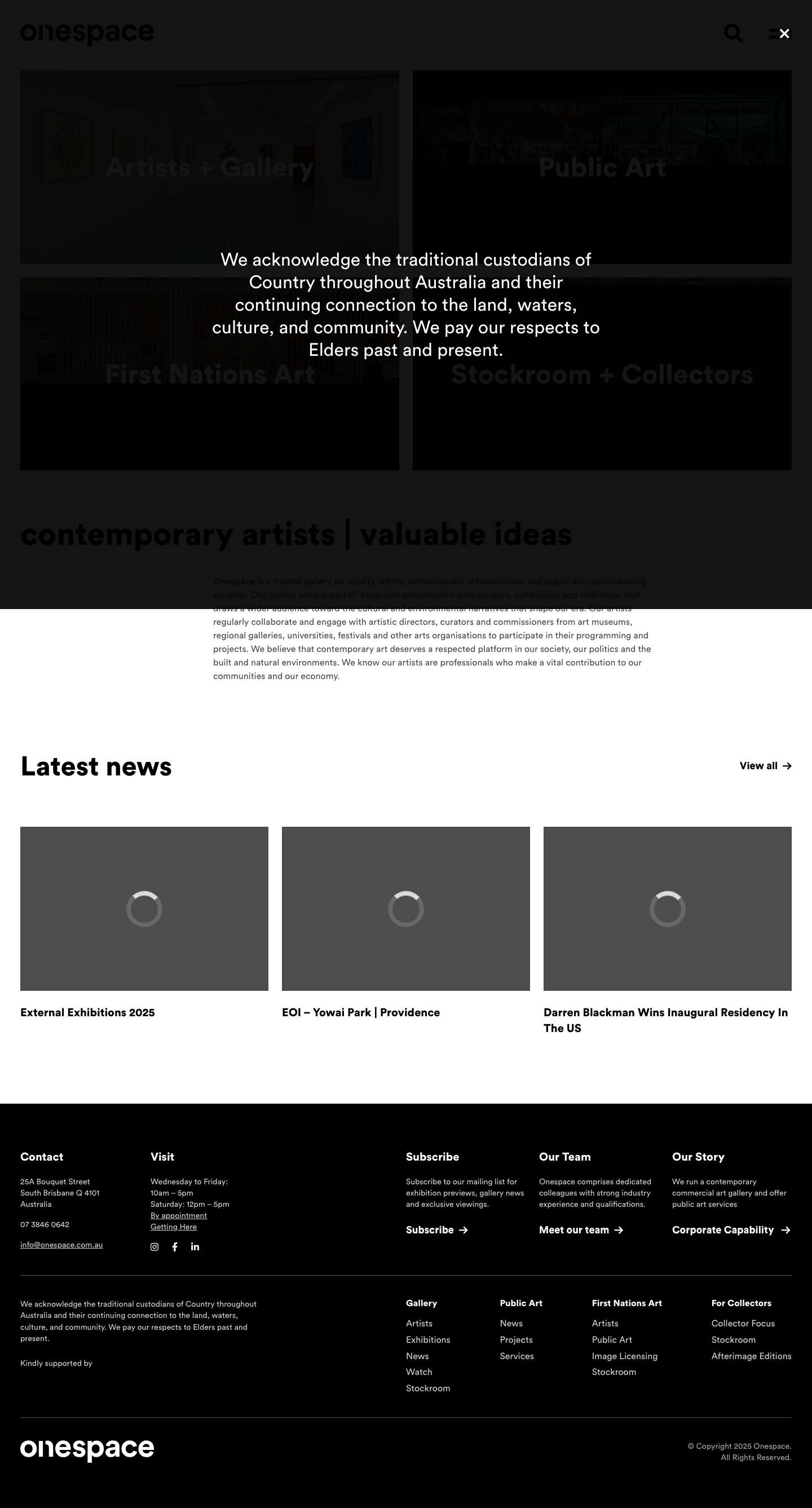 Home | Onespace - Full Screenshot