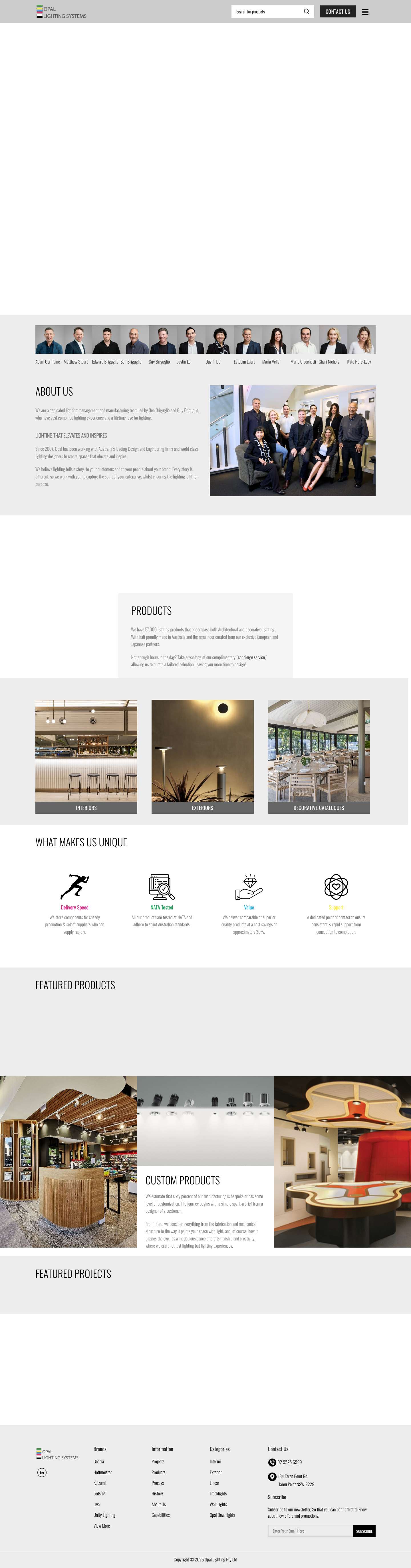 Opal Lighting Systems - Full Screenshot