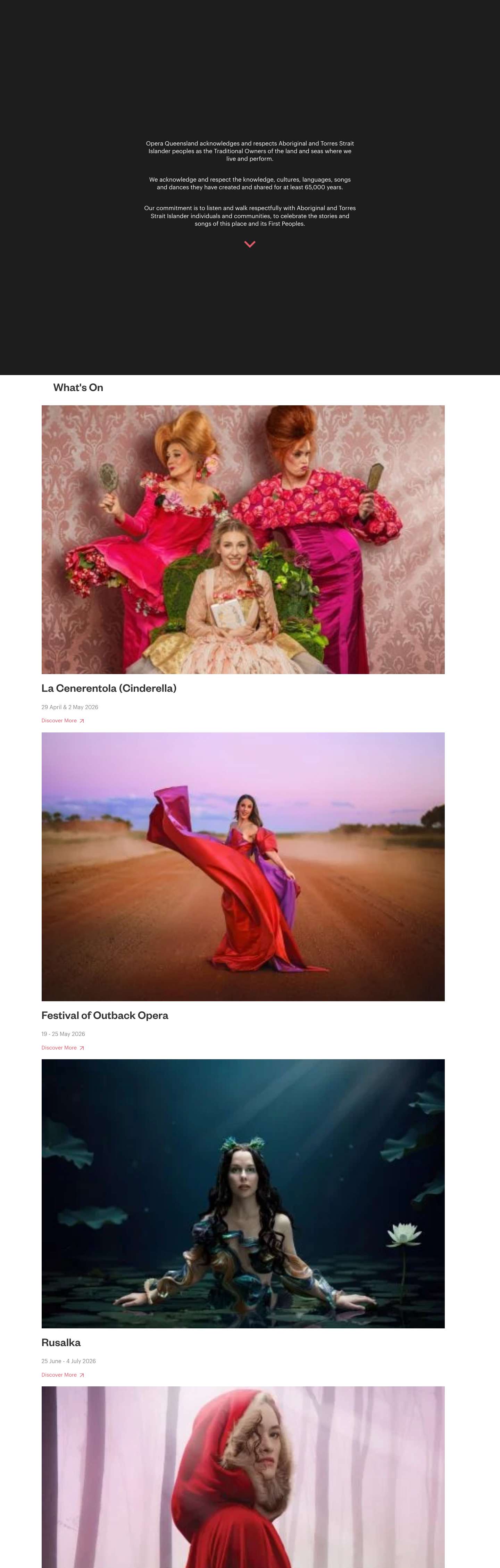 Opera Queensland - Full Screenshot