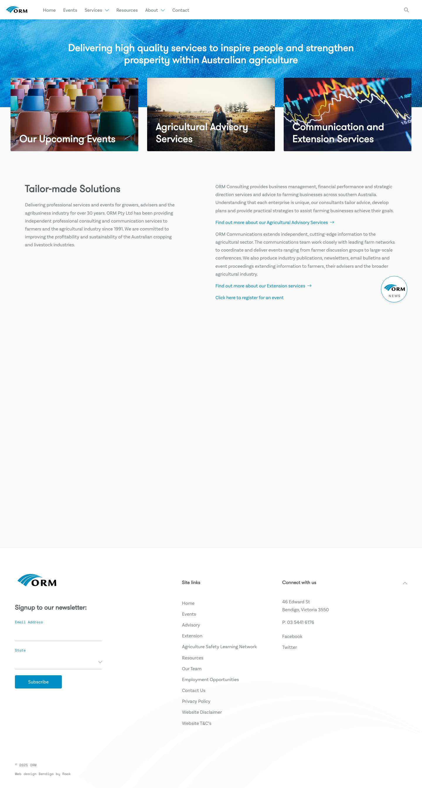 Home - ORM - Full Screenshot