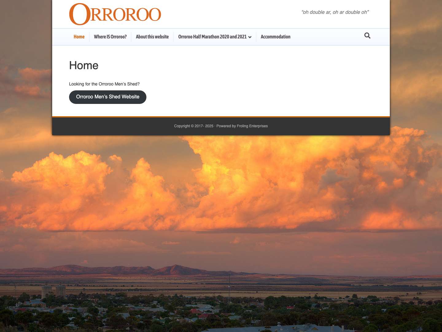Happenings and other things around Orroroo and district | Orroroo Community Website - Full Screenshot