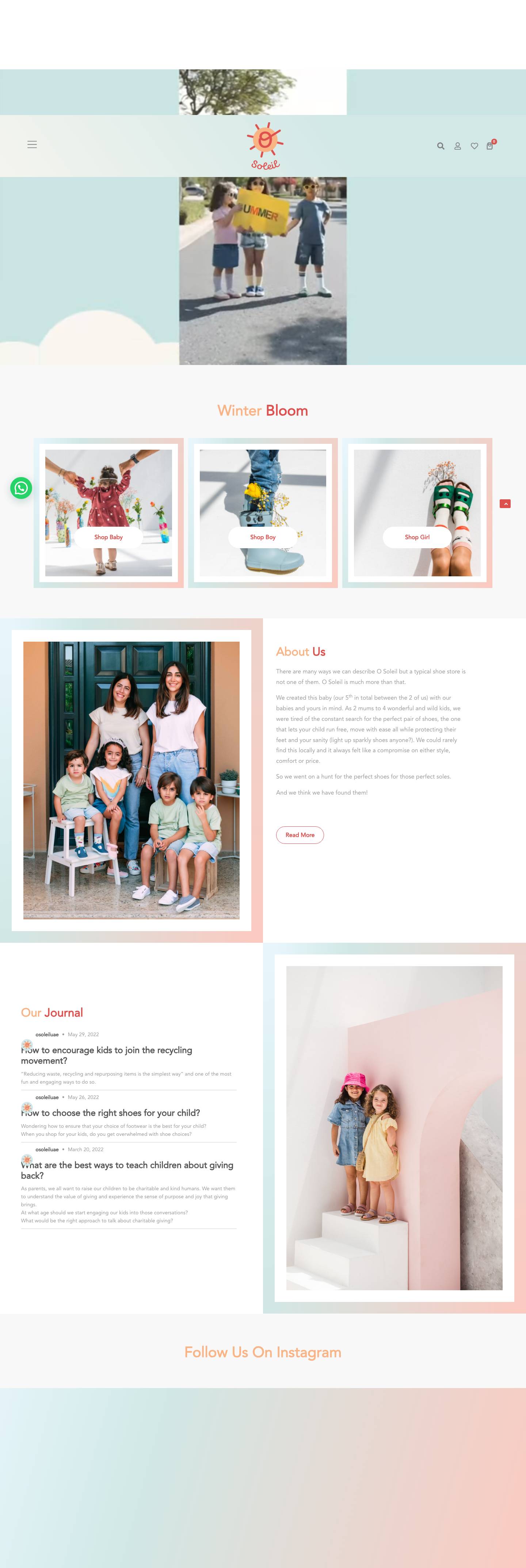 Home < O Soleil - Full Screenshot