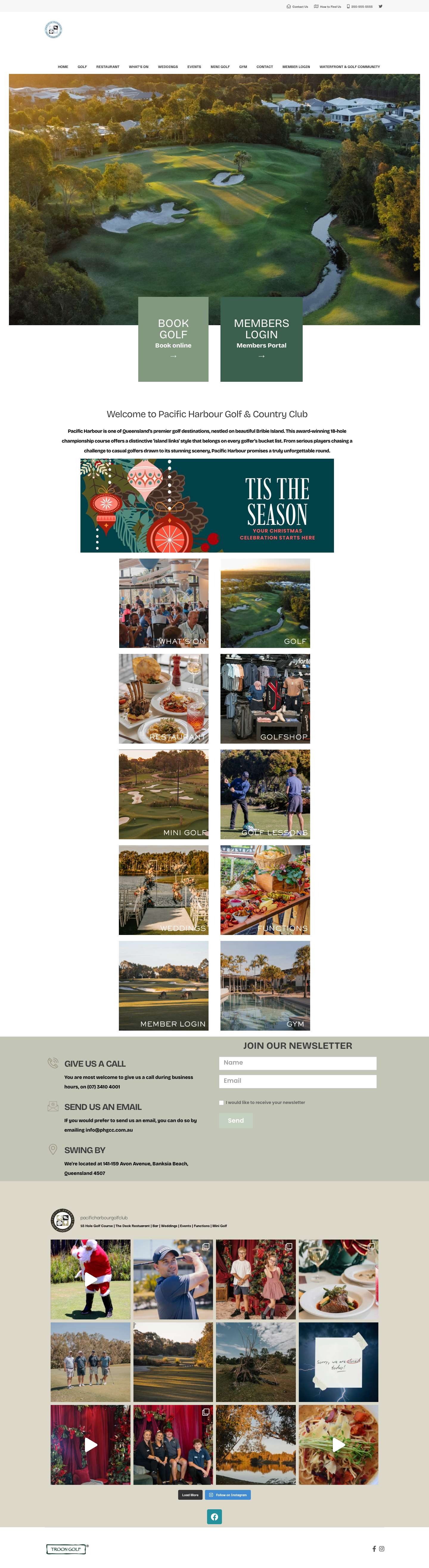 Pacific Harbour Golf & Country Club – Pacific Harbour Golf & Country Club - Full Screenshot