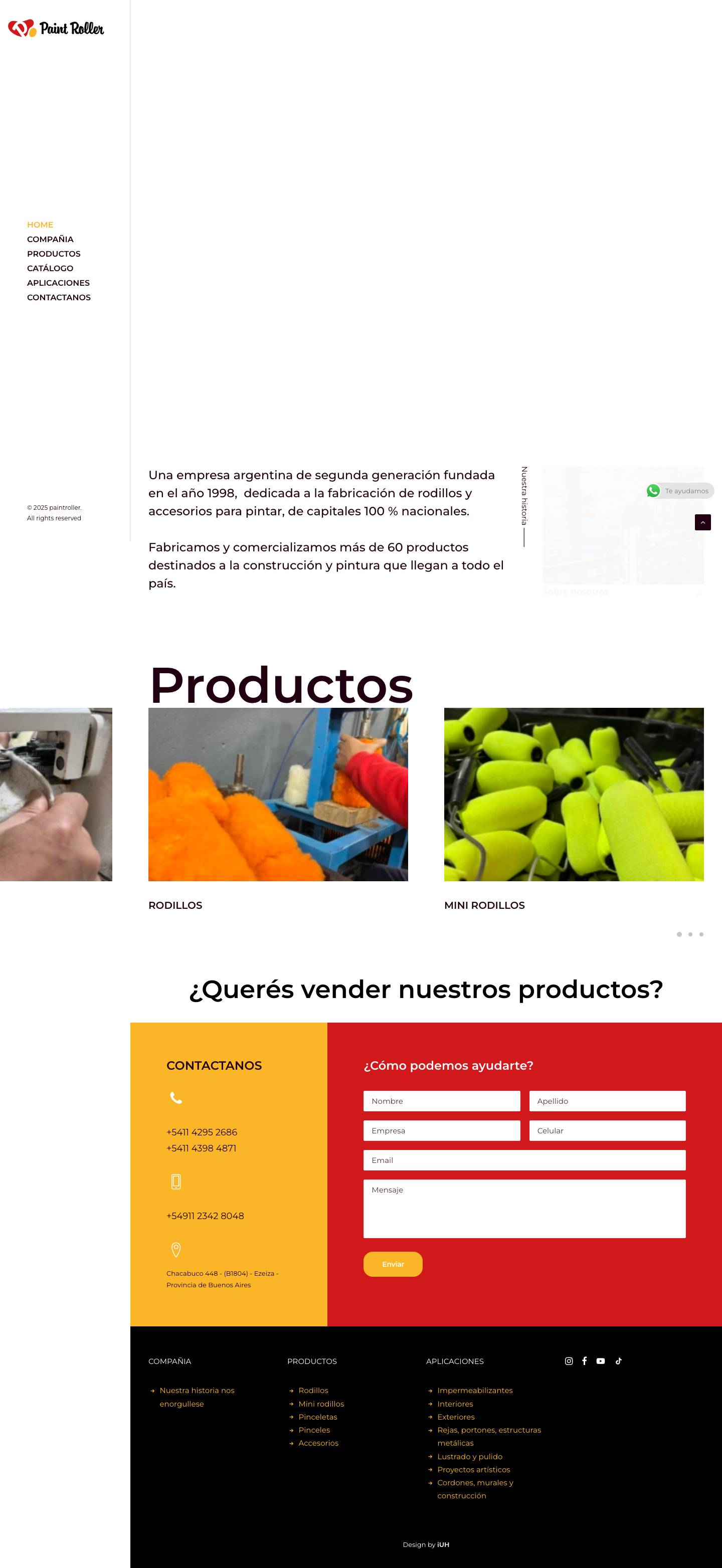 PAINT ROLLER - paintroller - Full Screenshot