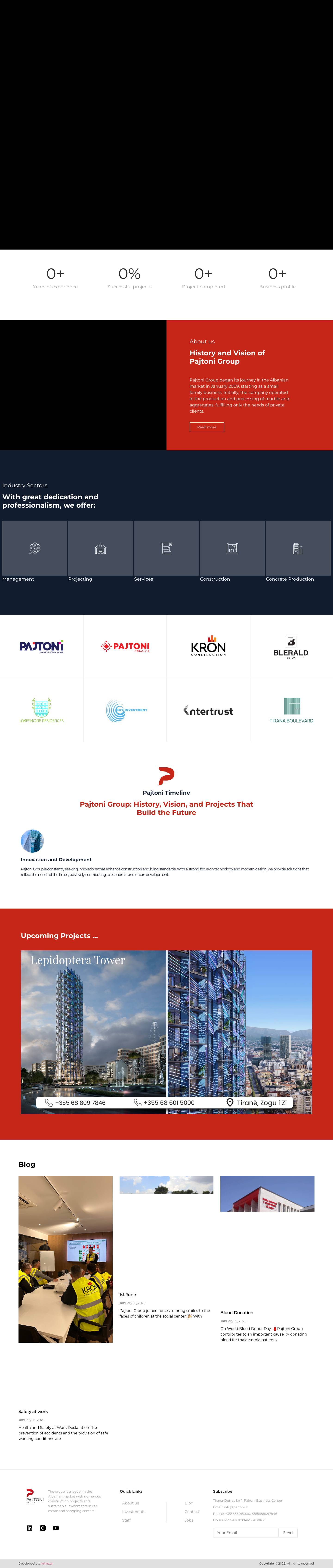 Pajtoni Group - Pajtoni Group - Full Screenshot