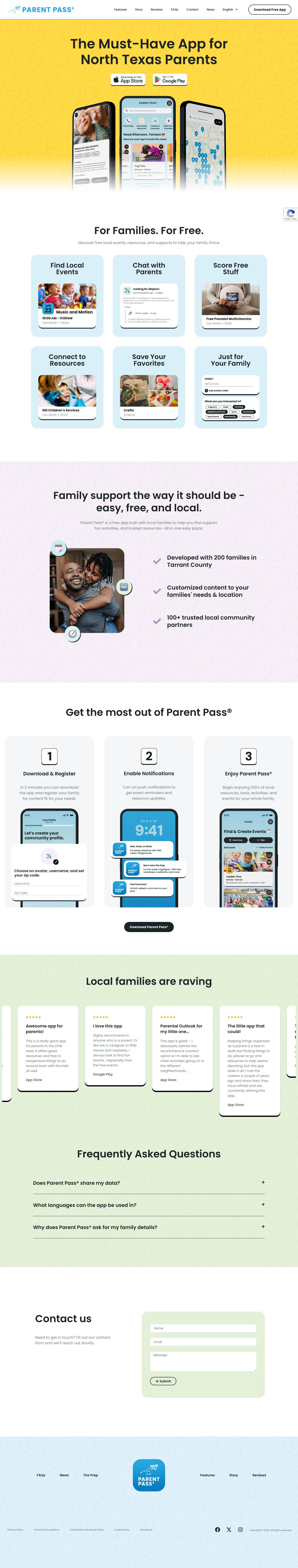 Parent Pass® - Parent Pass™ App - Full Screenshot