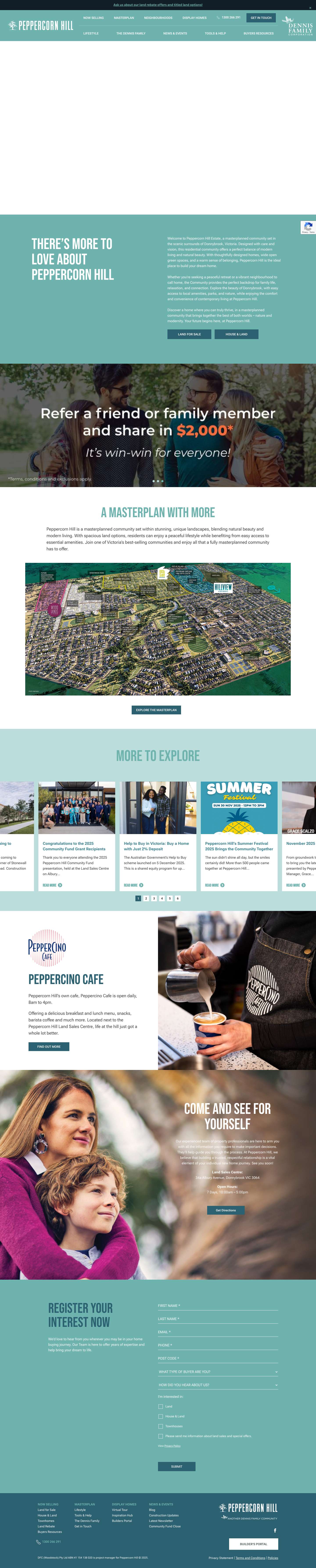 Peppercorn Hill Home - Peppercorn Hill - Full Screenshot