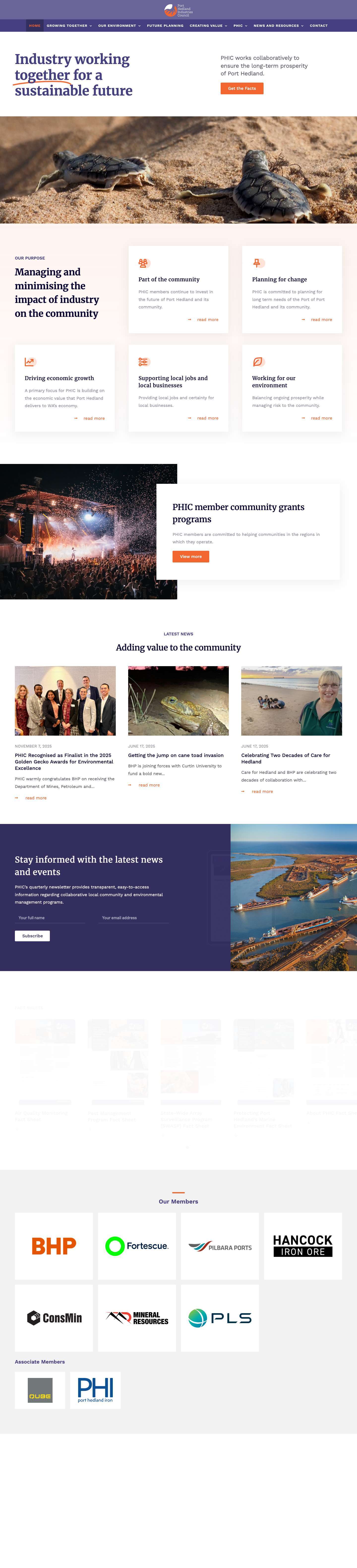 Home - PHIC - Full Screenshot