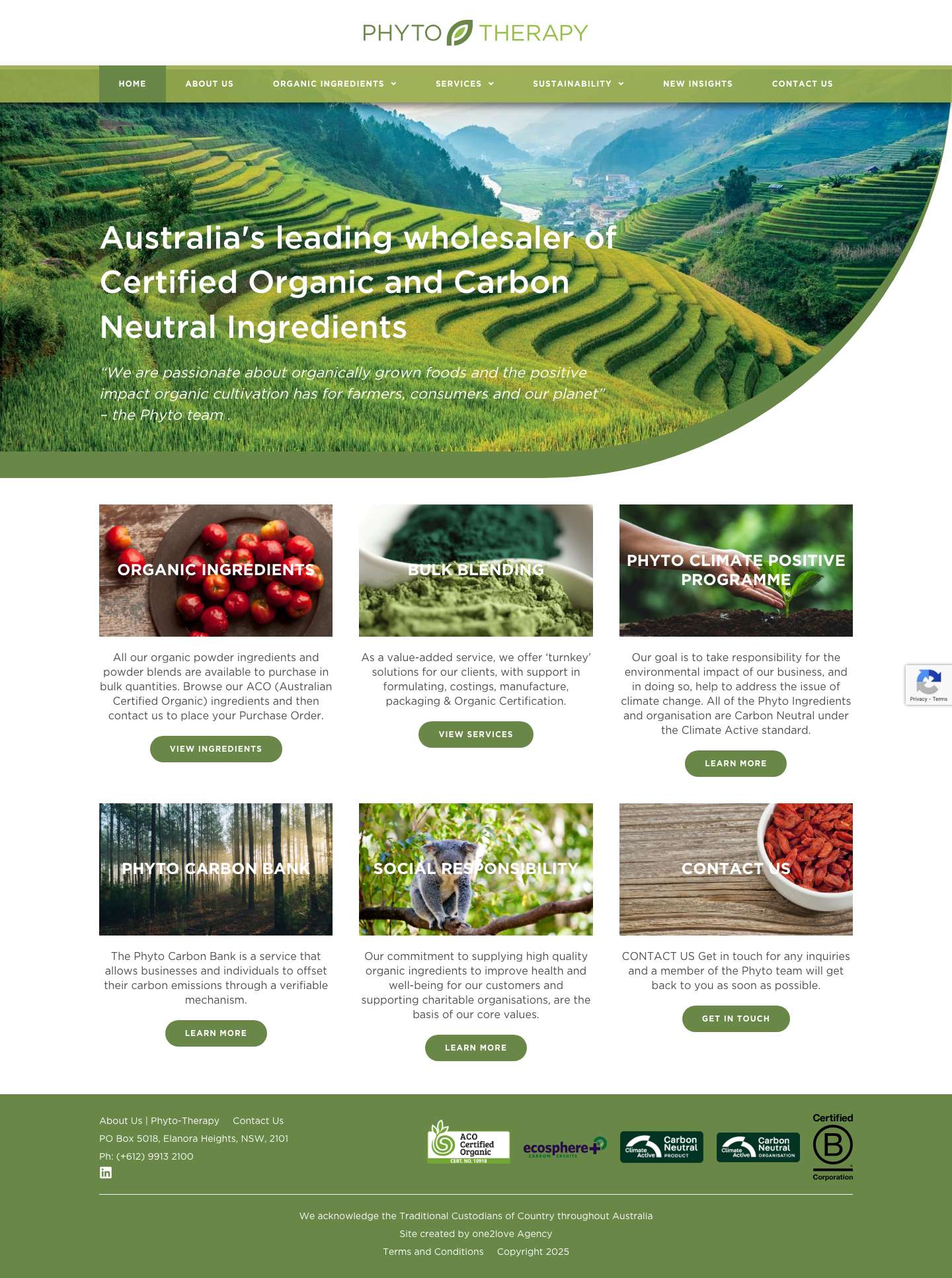 Home | Phyto-Therapy - Full Screenshot