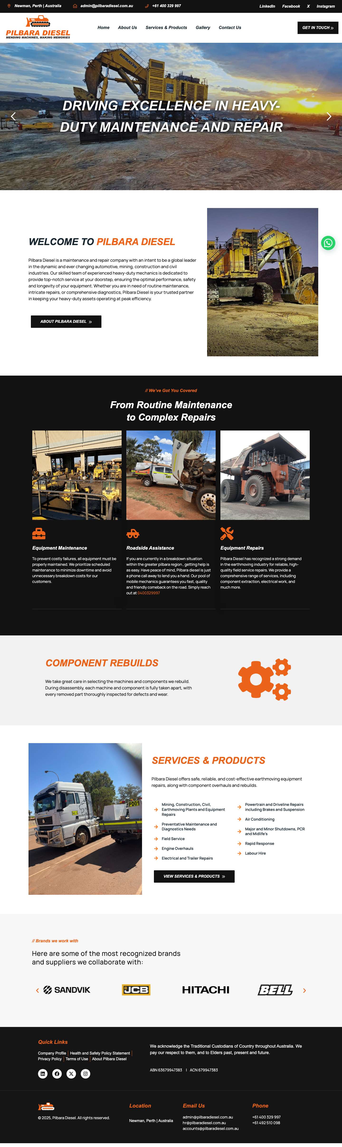 Pilbara Diesel - Full Screenshot