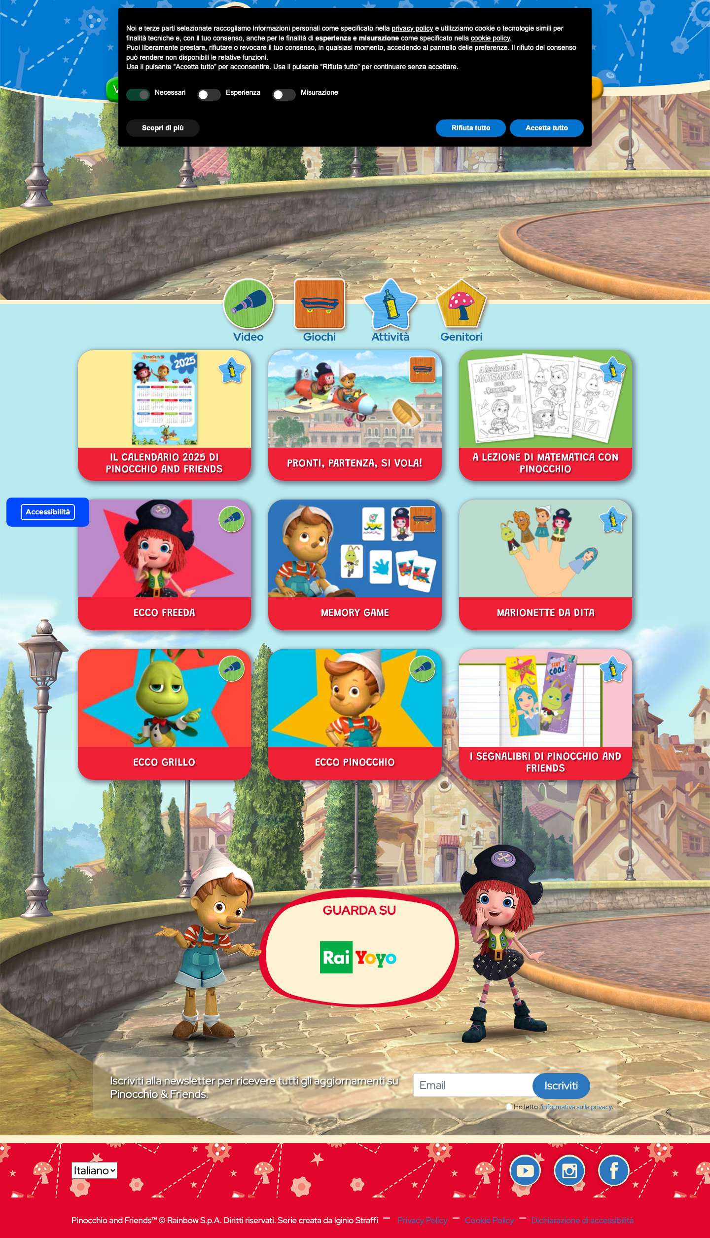 Pinocchio and Friends - Pinocchio and Friends - Full Screenshot