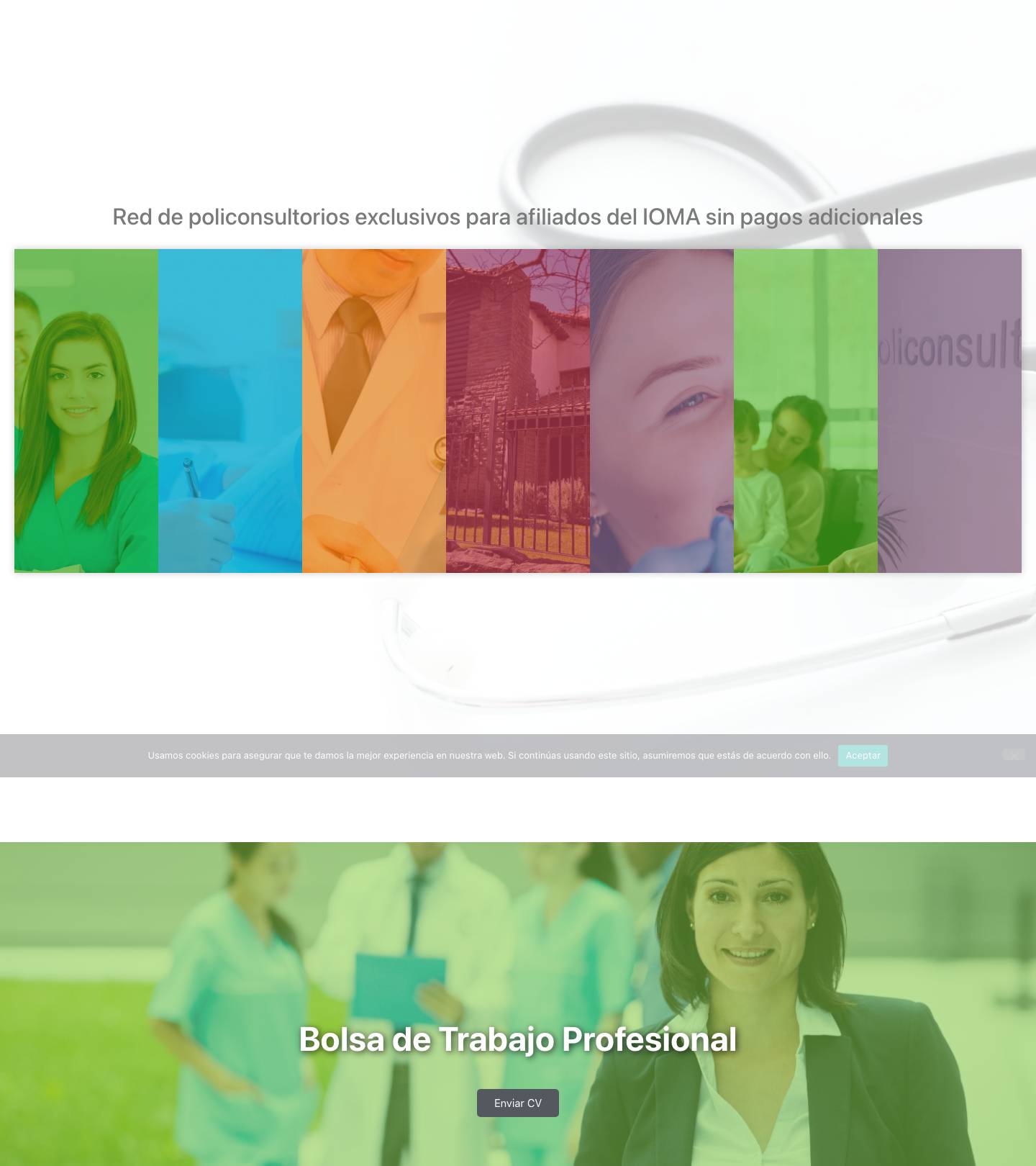 Policonsultorio del Centro - Full Screenshot